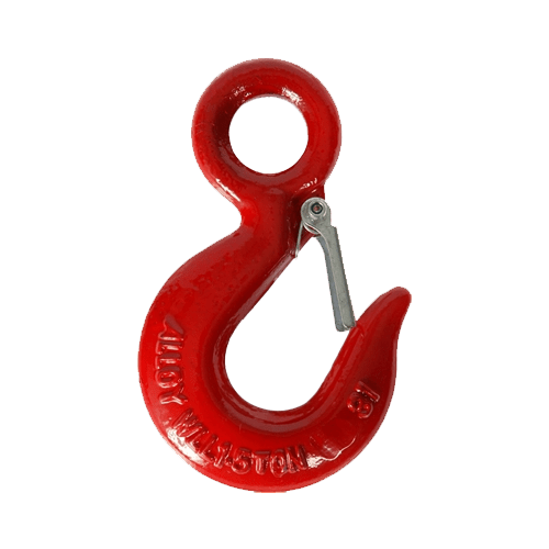 Safety Hooks | Alloy Steel Eye Hook with Safety Catch