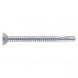 10G x 38mm - Timber To Steel Winged Light Section Self Drilling Screw Termite Phillips Countersunk - Pack of 50