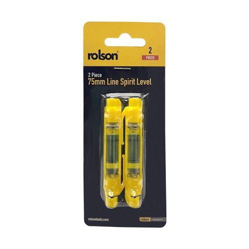 75mm - Rolson Line Level - 2 Piece