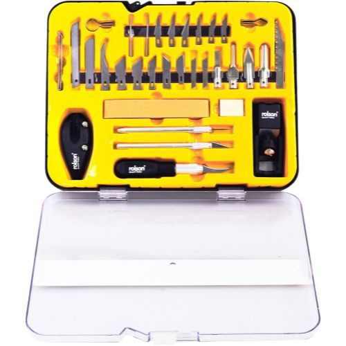 Rolson Hobby Knife Set - 36 Piece