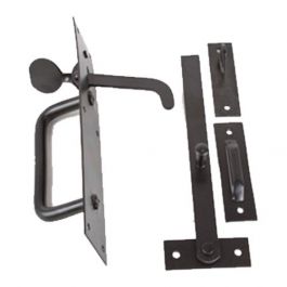 178mm - Suffolk Latch 20/2 - Black | Gate Fittings